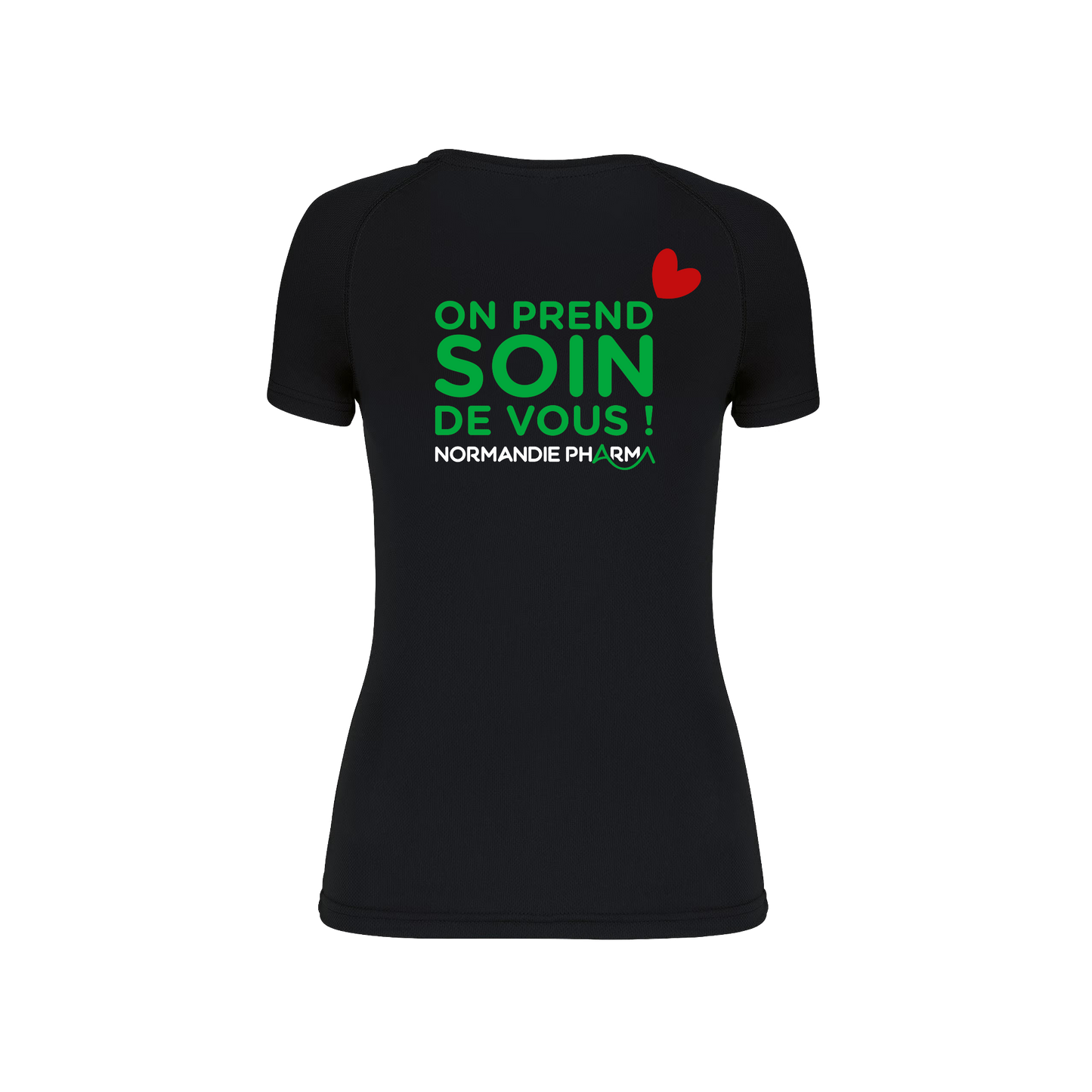 T-Shirt Femme Sport Manches Courtes Personnalisé