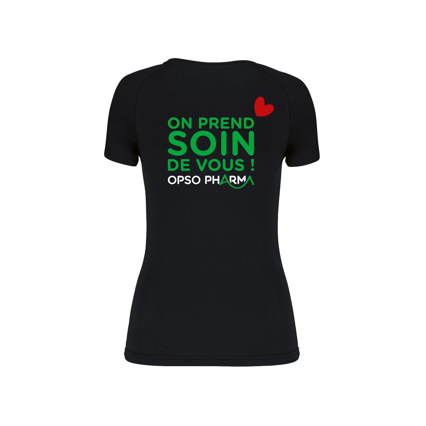 T-Shirt Femme Sport Manches Courtes Personnalisé