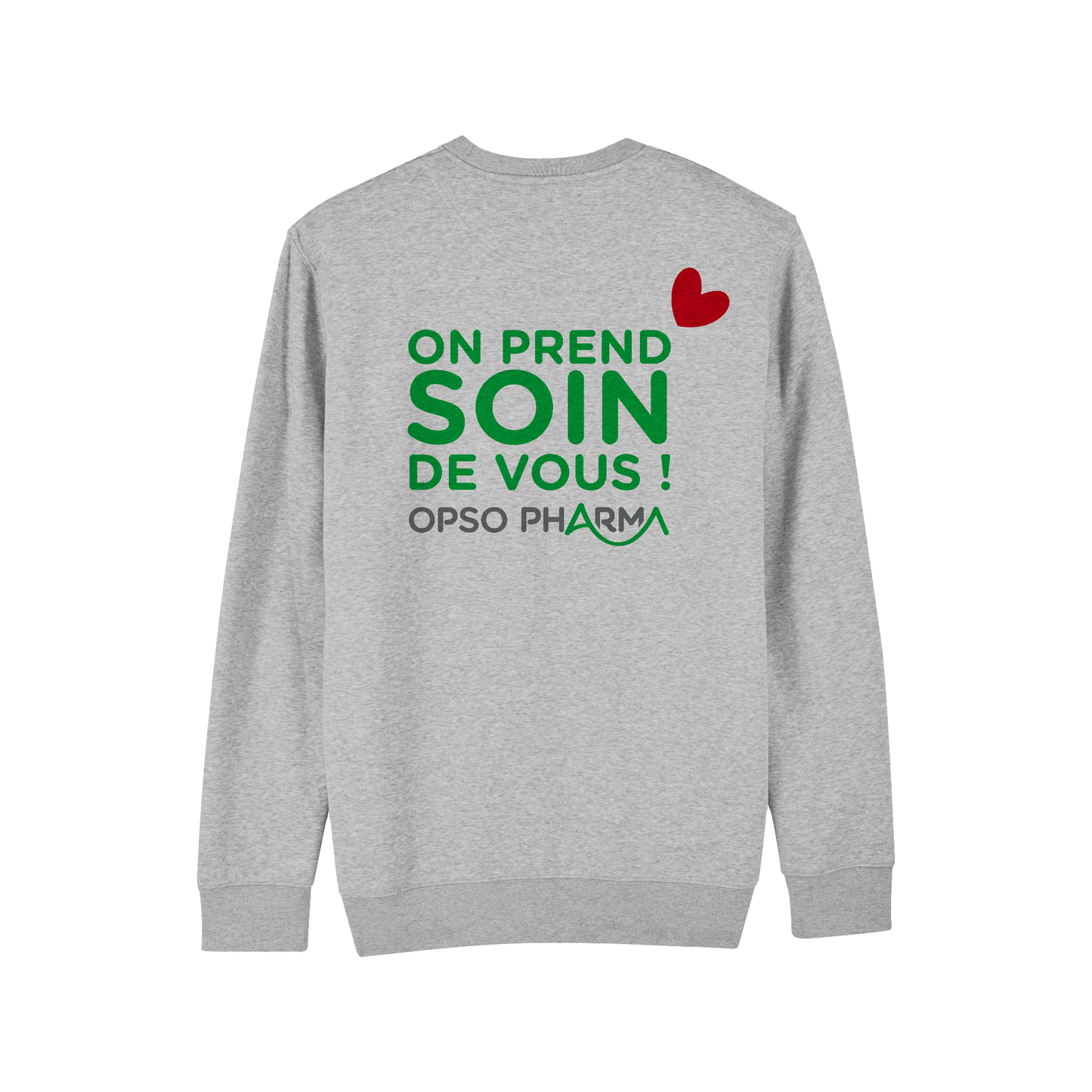 Sweatshirt personnalisé col rond