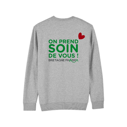 Sweatshirt personnalisé col rond
