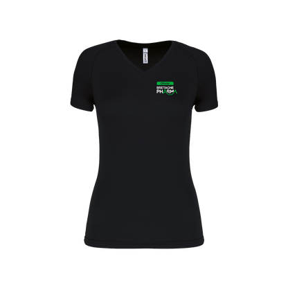 T-Shirt Femme Sport Manches Courtes Personnalisé